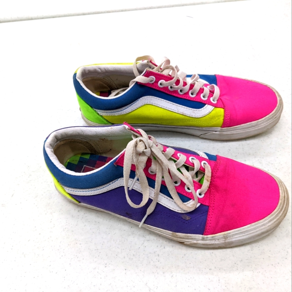 Vans Neon Block Old Skool Low